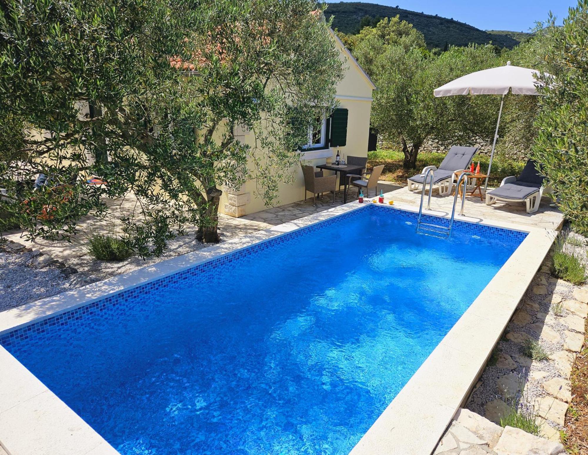 Villa Vineyard House & Olive Grove House Račišće Exterior foto